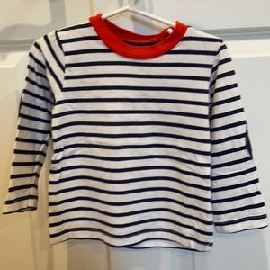 Little Me long sleeve striped shirt 2T